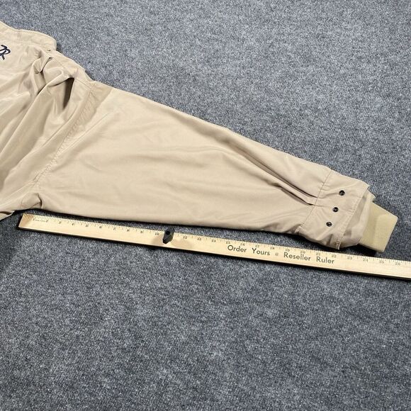 Zero Restriction Mens Large Golf Pullover Jacket Microfiber Made in USA Deepdale - Picture 8 of 8